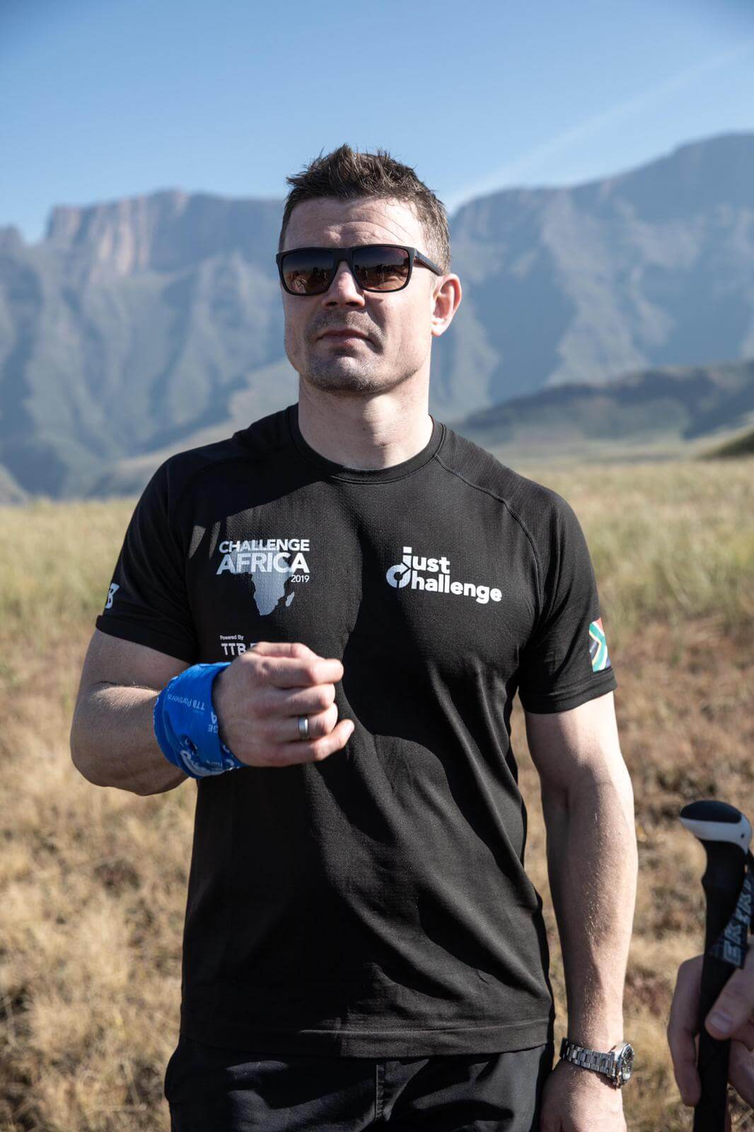 Brian O'Driscoll surveys the scenery